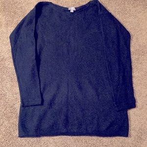 CASHMERE!🖤    J.JILL   SWEATER. BLACK. SIZE SMALL. EUC